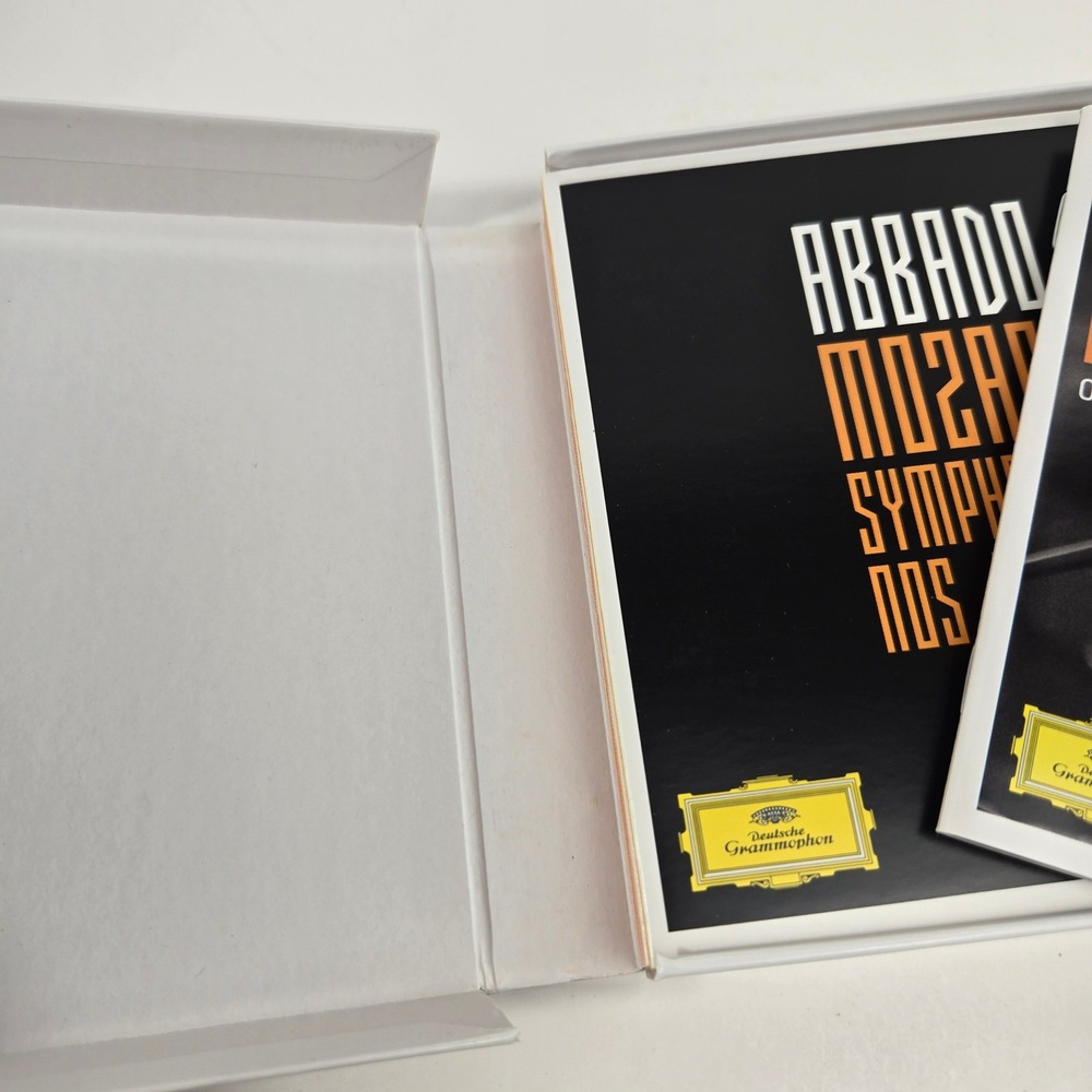 Claudio Abbado - Mozart Orchestra Mozart 8 CD Deutsche Grammophon Box Set VG+/NM - Picture 8 of 11